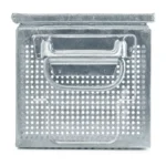 Cassetta in Metallo Forata, Foro 4,2 mm Mis. 272-3, L325 x P210 x H200 - immagine 4