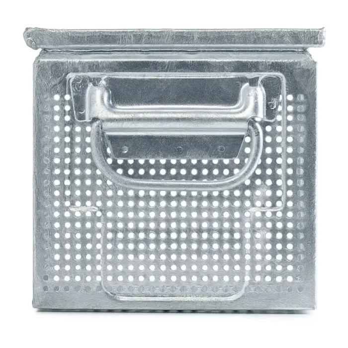 Cassetta in Metallo Forata, Foro 4,2 mm Mis. 272-3, L325 x P210 x H200 - immagine 4