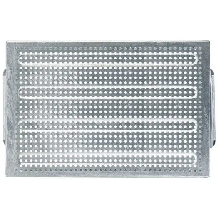 Cassetta in Metallo Forata, Foro 4,2 mm Mis. 272-3, L325 x P210 x H200 - immagine 5