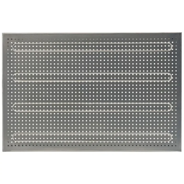 Cassetta in Acciaio Inox Forata, Foro 3 mm Mis. 272-4, L480 x P315 x H200 - immagine 5