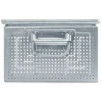 Cassetta in Metallo Forata, Foro 4,2 mm Mis. 272-4, L480 x P315 x H200 - immagine 4