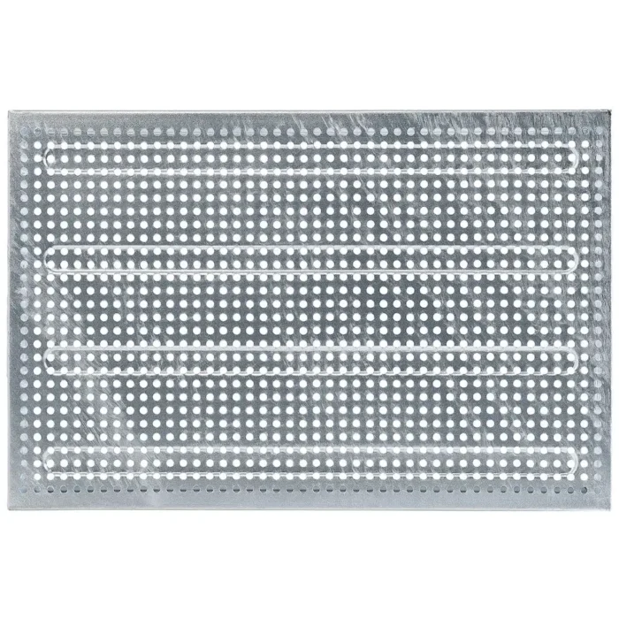 Cassetta in Metallo Forata, Foro 5,5 mm Mis. 272-4, L480 x P315 x H200 - immagine 5