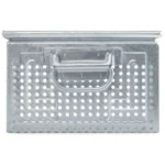 Cassetta in Metallo Forata, Foro 7 mm Mis. 272-4, L480 x P315 x H200 - immagine 4