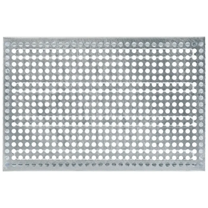 Cassetta in Metallo Forata, Foro 10 mm Mis. 272-4, L480 x P315 x H200 - immagine 5