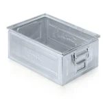 Contenitore in Metallo Zincato Mis. 272-4, L480 x P315 x H200 mm