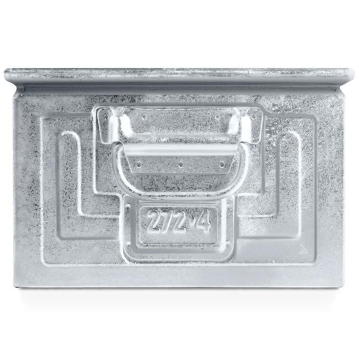 Contenitore in Metallo Zincato Mis. 272-4, L480 x P315 x H200 mm - immagine 3