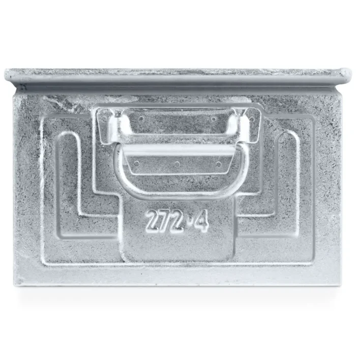 Contenitore in Metallo Zincato Mis. 272-4, L480 x P315 x H200 mm - immagine 4