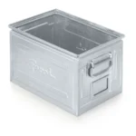 Contenitore in Metallo Zincato Mis. 272-4A5, L480 x P315 x H300 mm