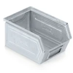 Contenitore in Metallo Zincato con Mis. 2, L150 x P235 x H125 mm