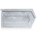 Contenitore in Metallo Zincato con Mis. 2, L150 x P235 x H125 mm - immagine 2