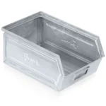 Contenitore in Metallo Zincato con Mis. 3A2, L210 x P350 x H145 mm