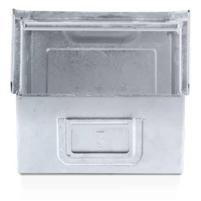 Contenitore in Metallo Zincato con Mis. 3, L210 x P350 x H200 mm - immagine 3