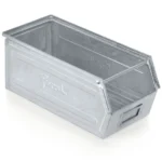 Contenitore in Metallo Zincato con Mis. 3P4, L210 x P550 x H200 mm
