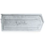 Contenitore in Metallo Zincato con Mis. 3P4, L210 x P550 x H200 mm - immagine 2