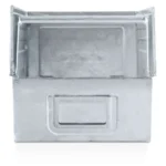 Contenitore in Metallo Zincato con Mis. 3P4, L210 x P550 x H200 mm - immagine 3