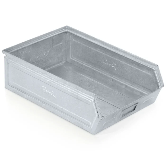 Contenitore in Metallo Zincato con Mis. 4A2, L310 x P500 x H145 mm - immagine 1