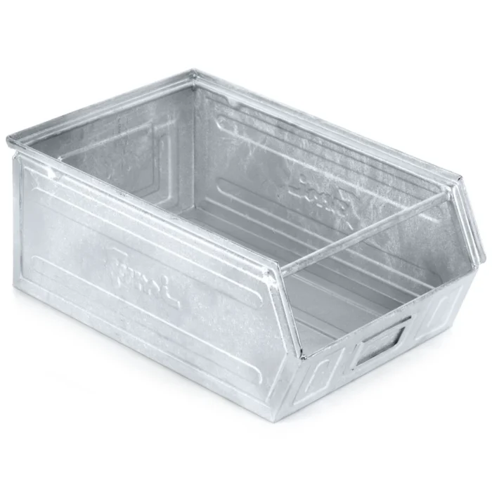 Contenitore in Metallo Zincato con Mis. 4, L310 x P510 x H200 mm - immagine 1