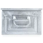 Contenitore in Metallo Zincato con Mis. 4, L310 x P510 x H200 mm - immagine 4