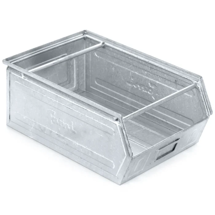FLS65010A99-1 Contenitore in Metallo Zincato con Mis. 4, L310 x P510 x H200 mm, Doppio Traversino - immagine 1