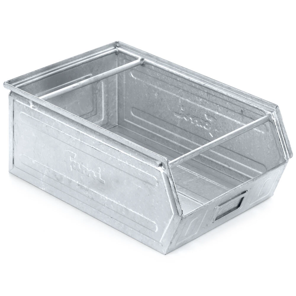 FLS65010A99-1 Contenitore in Metallo Zincato con Mis. 4, L310 x P510 x H200 mm, Doppio Traversino - immagine 1
