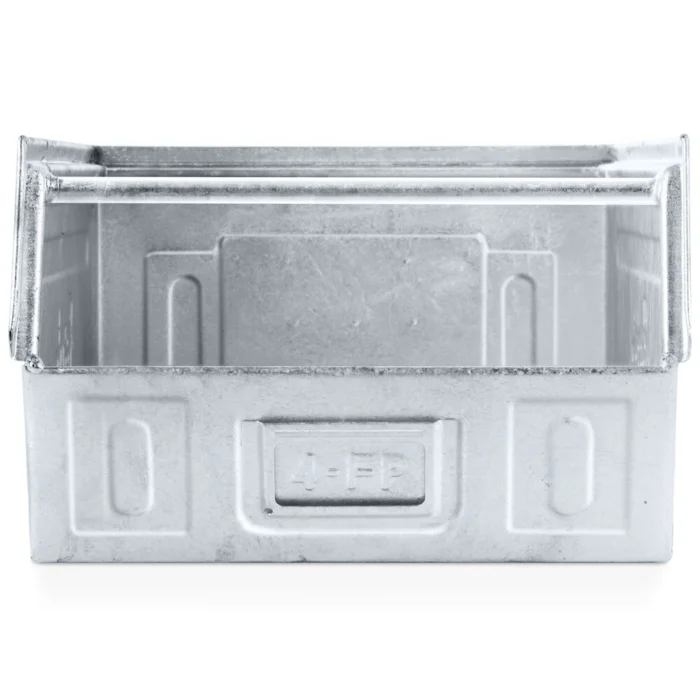 Contenitore in Metallo Zincato con Mis. 4, L310 x P510 x H200 mm, Doppio Traversino - immagine 3