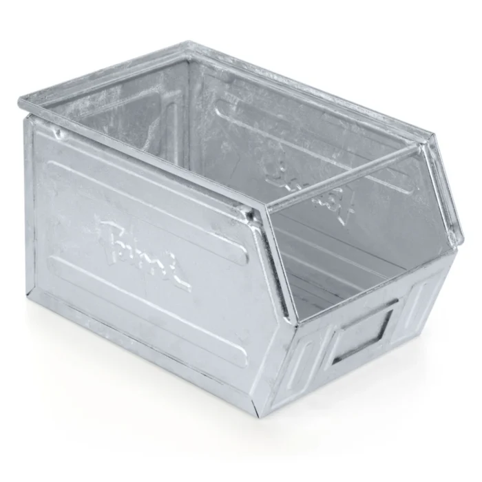 Contenitore in Metallo Zincato con Mis. 4A5, L310 x P525 x H315 mm - immagine 1