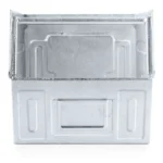 Contenitore in Metallo Zincato con Mis. 4A5, L310 x P525 x H315 mm, Doppio Traversino - immagine 3