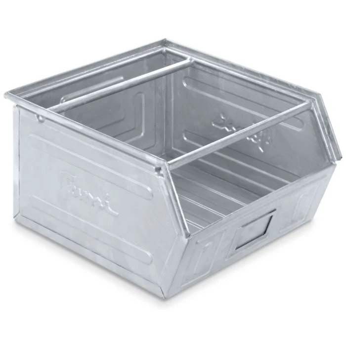 FLS81010A99-1 Contenitore in Metallo Zincato con Mis. 5P4, L480 x P540 x H300 mm, Doppio Traversino - immagine 1