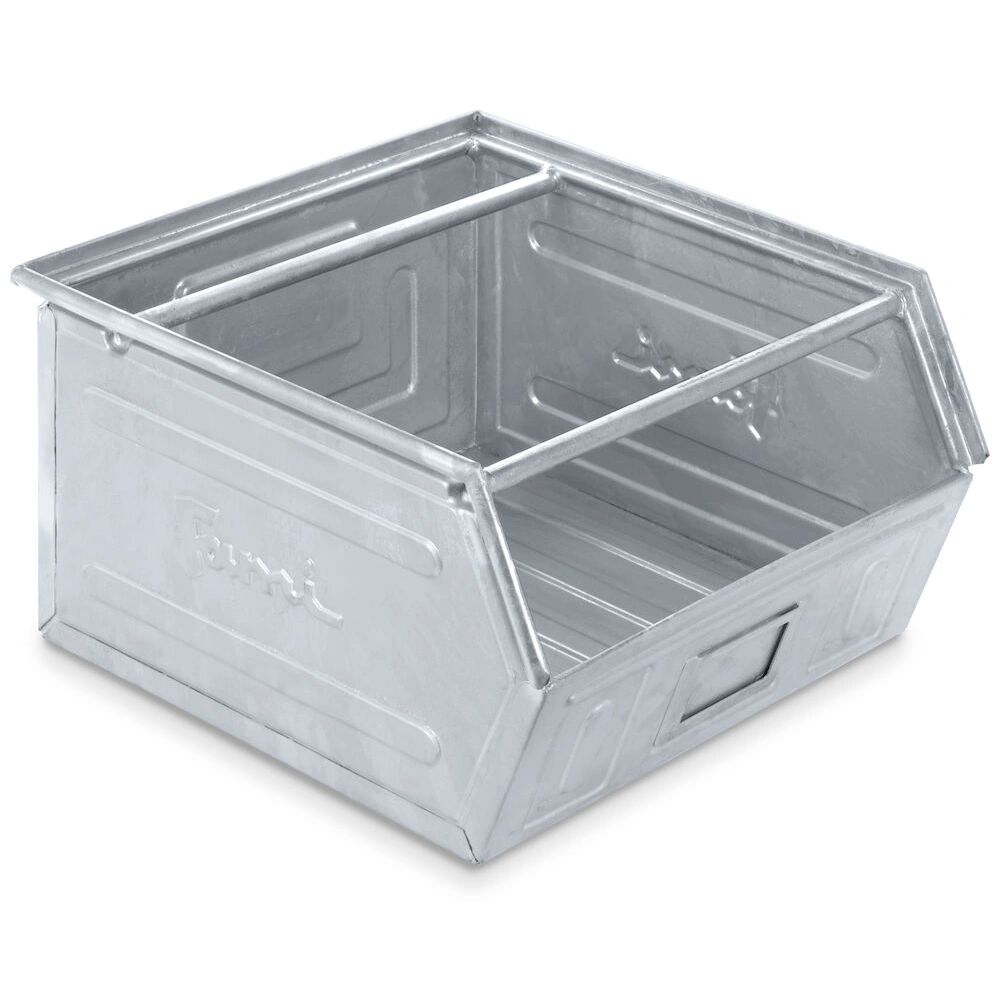 FLS81010A99-1 Contenitore in Metallo Zincato con Mis. 5P4, L480 x P540 x H300 mm, Doppio Traversino - immagine 1
