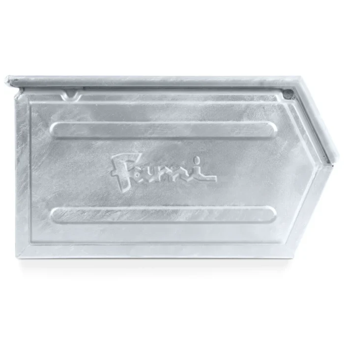 Contenitore in Metallo Zincato con Mis. 5P4, L480 x P540 x H300 mm, Doppio Traversino - immagine 2