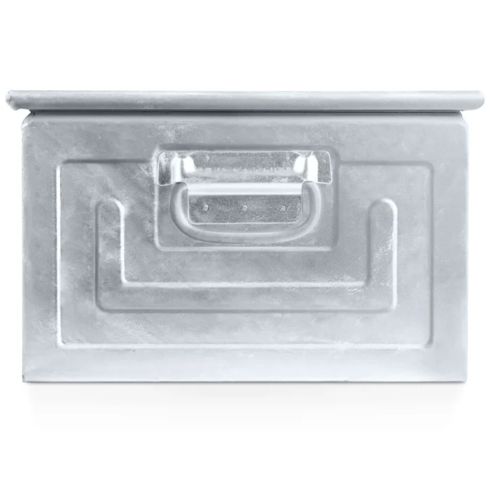 Contenitore in Metallo Zincato con Mis. 5P4, L480 x P540 x H300 mm, Doppio Traversino - immagine 4