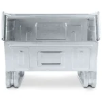Contenitore in Metallo Zincato con Slitte Mis. 5P4, L480 x P540 x H385 mm - immagine 3