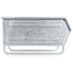 Contenitore in Metallo Zincato con Slitte Mis. 5, L480 x P725 x H295 mm - immagine 2