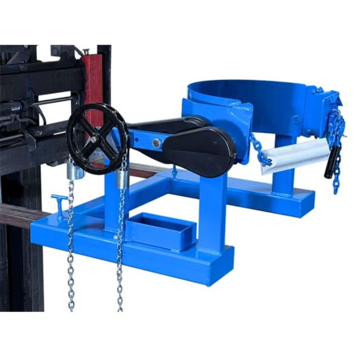 Ribaltafusti Manuale per Carrello Elevatore, per Uso Intensivo - immagine 2