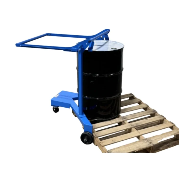 Pallettizzatore per Fusti, Carrello Manuale per Sollevamento Fusti su Pallet - immagine 1