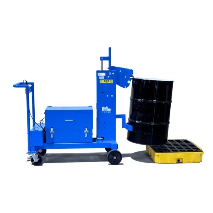 Pallettizzatore per Fusti, Carrello Elettrico per Sollevamento e Movimentazione Fusti - immagine 1