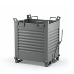Contenitore con Fondo Apribile, Doppio Fondello L1000 x P800 x H1000 mm