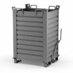 Contenitore con Fondo Apribile, Doppio Fondello L1000 x P800 x H1300 mm