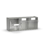 Cassettiera Visual Box con 3 Cassetti Basculanti - Dim. mm L=600 P=210 H=242 - immagine 2