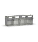 Cassettiera Visual Box con 3 Cassetti Basculanti - Dim. mm L=600 P=178 H=206