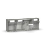 Cassettiera Visual Box con 3 Cassetti Basculanti - Dim. mm L=600 P=178 H=206 - immagine 2