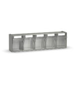 Cassettiera Visual Box con 3 Cassetti Basculanti - Dim. mm L=600 P=140 H=168