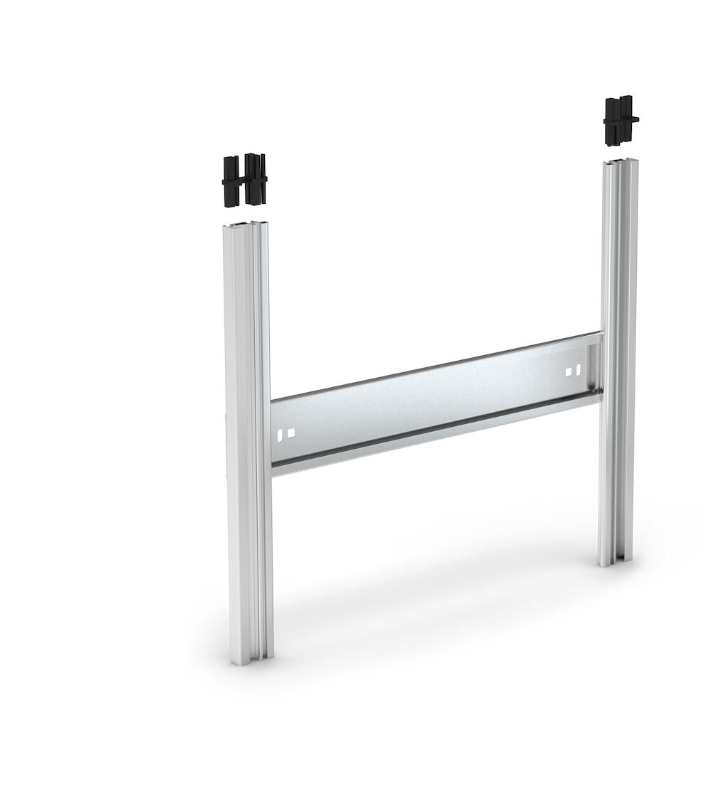FVB050TEL0000 Telaio a Muro per Cassettiere, L602 x P22 x H500 mm - immagine 1