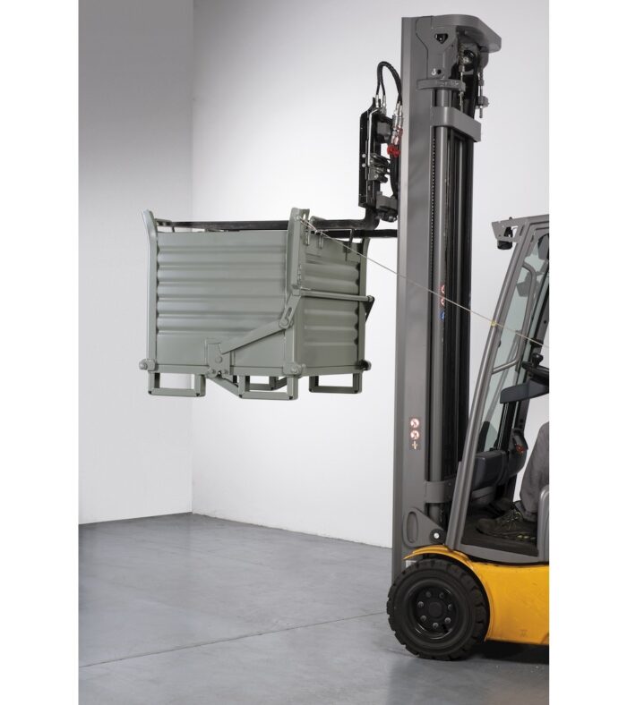 Contenitore con Fondo Apribile, Doppio Fondello L1000 x P800 x H650 mm - immagine 3